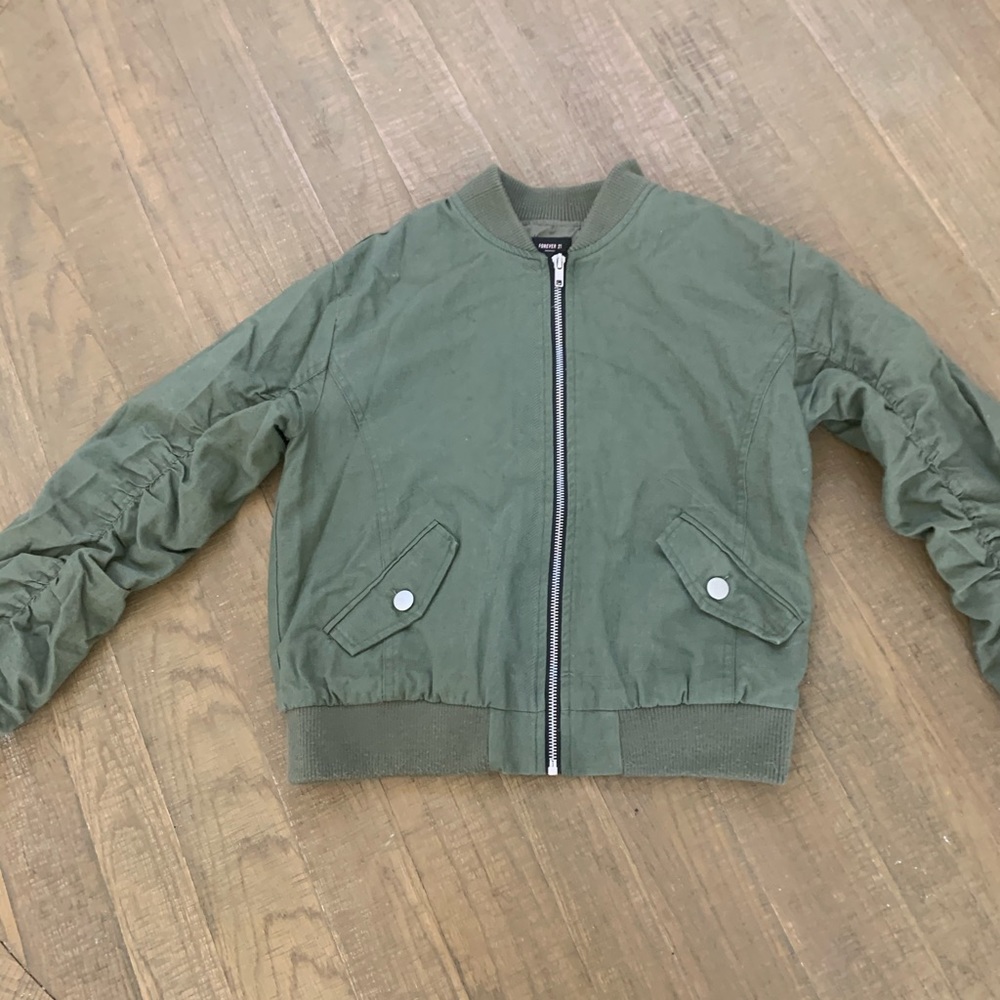 Forever 21 Girls Bomber  jacket Size 13/14
